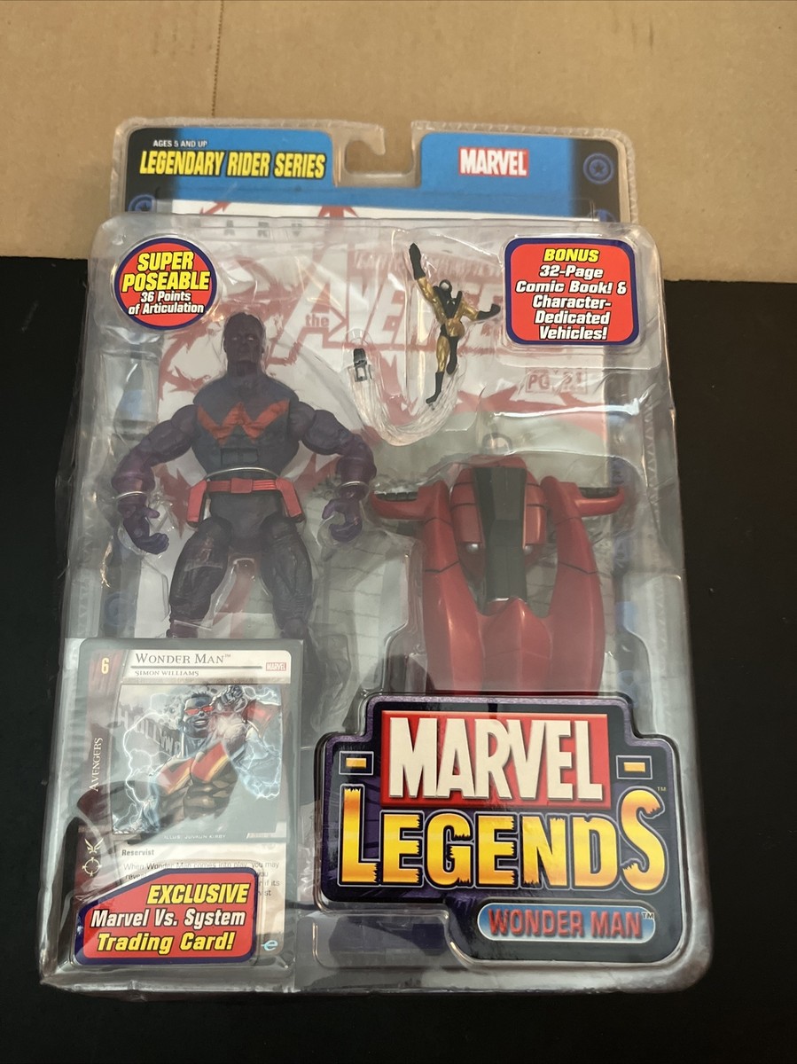 NEW TOYBIZ MARVEL LEGENDS Legendary Riders WONDER MAN Variant | eBay