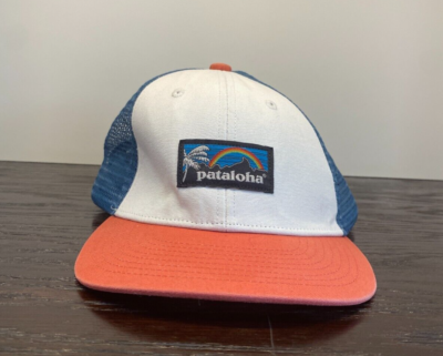 Patagonia Hat Youth One Size Blue Pataloha Kids Trucker Mesh
