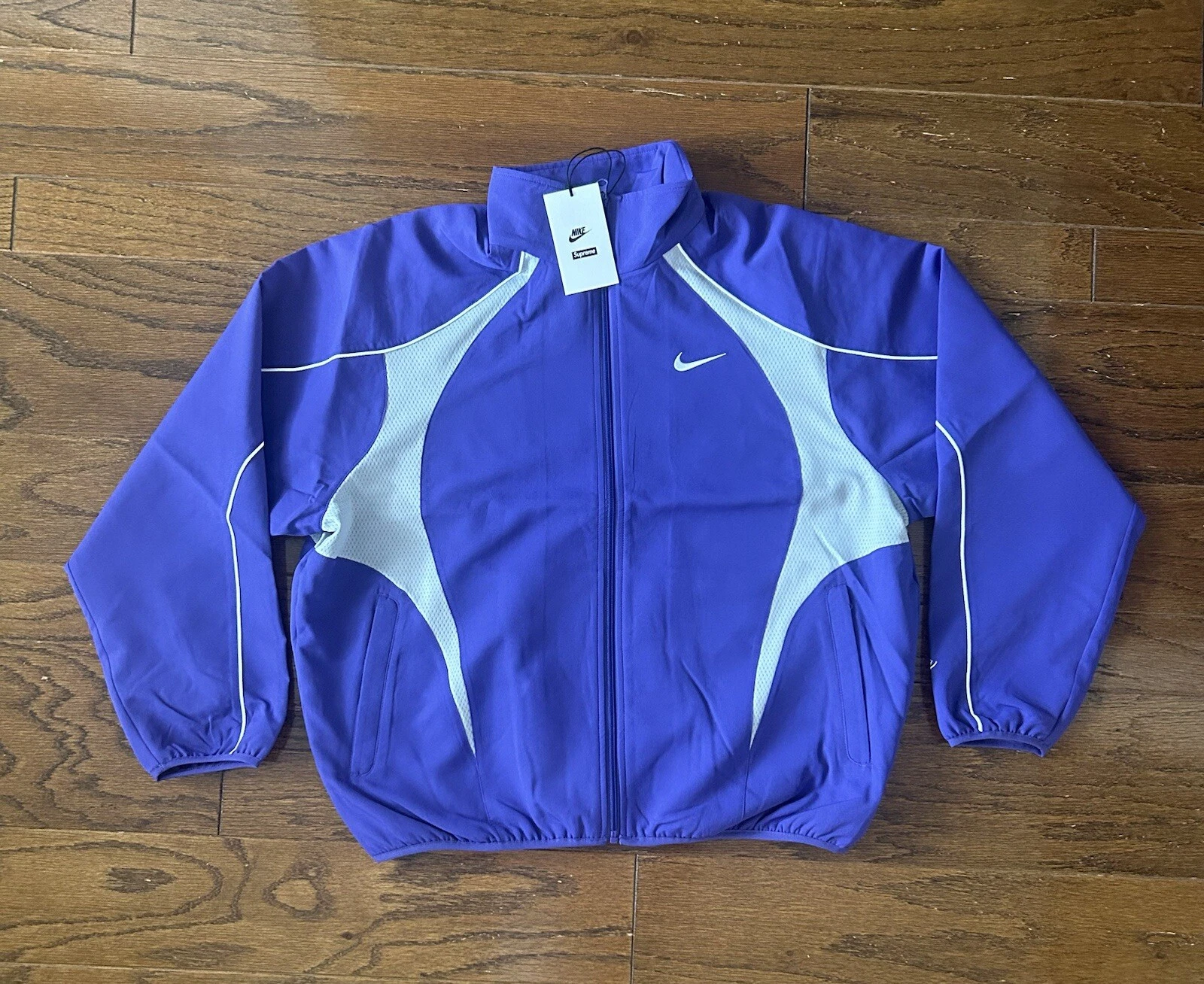 Veste de survêtement Supreme/Nike violet