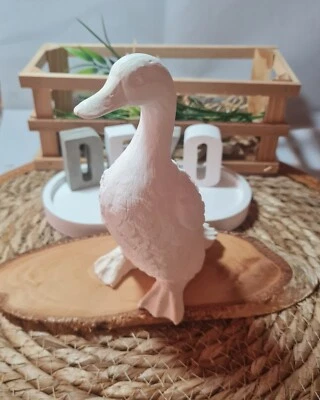 HANDARBEIT Latex mould mould concrete mould concrete plaster bird goose standing (164)