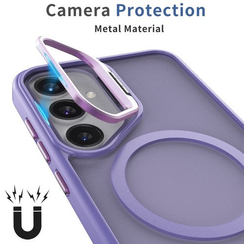 For Samsung Galaxy S24/Plus/Ultra/FE Rugged Case Magnetic Cover / Tempered Glass - 第 13/54 張圖片