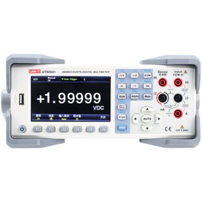 UNI-T Bench Top Digital Multimeter 5½ Auto Range DMM USB LAN RS232 Data UT805A+