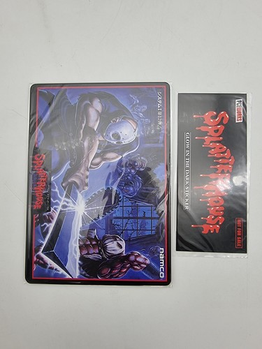 The Splatterhouse LE PC Engine HU-Card FM Towns Japan Brand New PCE Works - Photo 11 sur 11