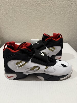 Nike Air Diamond Turf 2 “49ers, Black White Gold” 487658-070, US