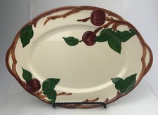 Franciscan Dinnerware APPLE Large Serving Platter 14 X 10 Made in USA Vintage