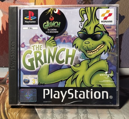 The Grinch PS1 Sony Playstation PAL ORIGINAL CASE - Picture 2 of 8