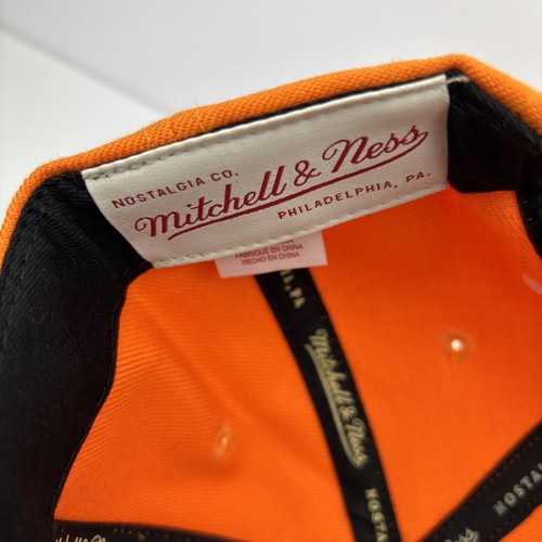 Phoenix Suns Mitchell & Ness 2TONE VINTAGE Snapback Hat- Orange/Black - Picture 11 of 12