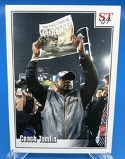 2009 Spotlight Tribute #3 of 9 MIKE TOMLIN RC Rookie Pittsburgh Steelers SBXLIII