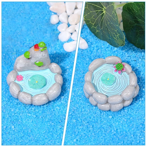 4 PCS Mini -Garten -Teichdekoration Feenhaftes Gartenspielzeug Zubehör Für - Bild 3 von 12