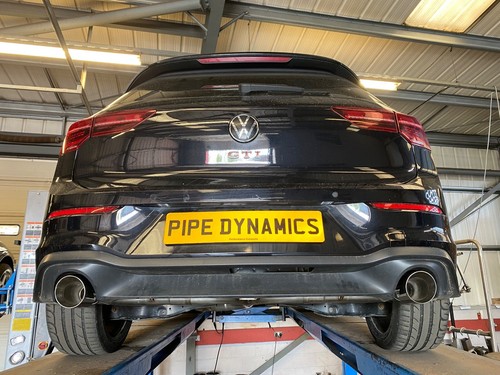 PIPE DYNAMIC - MK8 GOLF GTI - SILENCIADOR CAJA TRASERA BORRAR - ESCAPE RENDIMIENTO - Imagen 2 de 5
