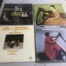Mary O’Hara Ofra Harnoy Jesse Pessoa (4) LP VINYL LOT HARP MUSIC IRELAND BEATLES