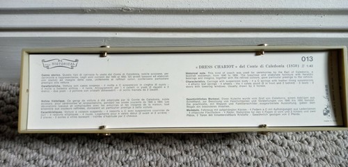 Brumm Historical horse drawn carriage no 13 Dress Chariot,1:43 - Picture 3 of 6