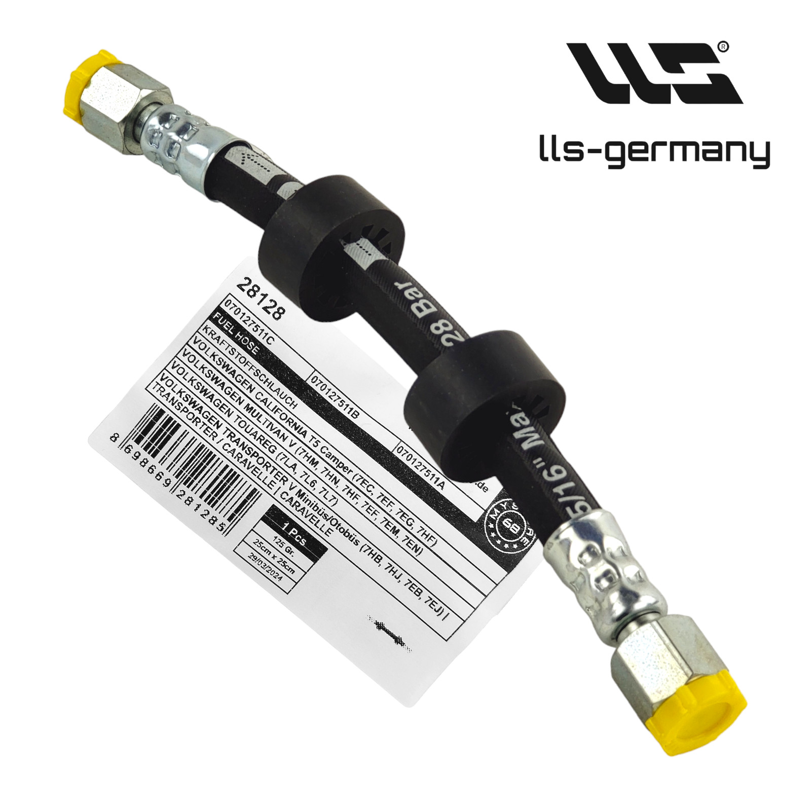 LLS Fuel Line For VW T5 Bus Box 2.5 TDI 070127511C