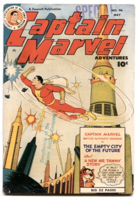 Captain Marvel Adventures #96 1949 - Fawcett -FN- - Comic
