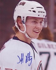 JEFF PETRY Signed EDMONTON OILERS 8X10 PHOTO