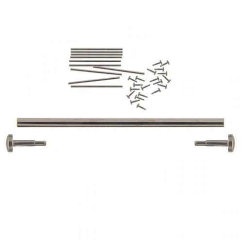 ANSA PERNO PRESSIONE CINTURINO OROLOGI RIPARAZIONE RICAMBI BIANCO DORATO |  eBay