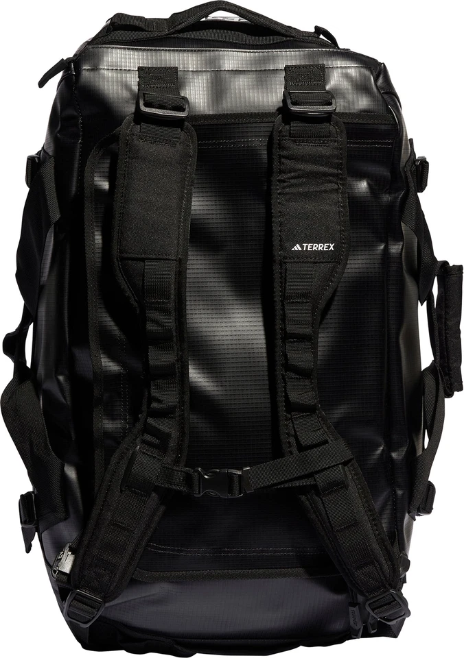 adidas Terrex RAIN.RDY Expedition Medium Holdall Black Outdoor Travel Gym Bag - Image 2 of 4