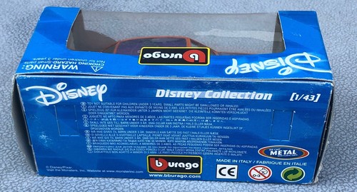 Burago MERCEDES BENZ 190 E Race Car 1:43 Scale Disney Sulley Italy Boxed - Picture 3 of 4
