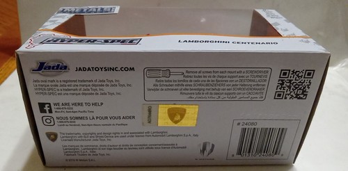 JADA METALS LAMBORGHINI CENTENARIO 1/32 NEW HYPER-SPEC JADA METALS 2018 RED - Picture 5 of 6