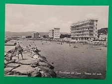 Postcard S. Bartolomeo del Cervo - View from the pier - 1960