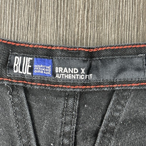 Marithe Francois Girbaud Marke blau x Jeans authentische Passform Herren 42x32 schwarz - Bild 10 von 14