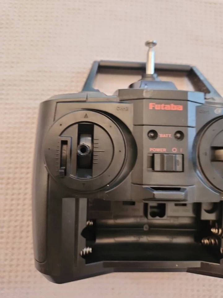 *Missing Battery Door, No Receiver Futaba Attack T2DR RC Receiver  - Image 3 of 4