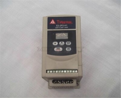 Used 1Pcs T-Verter Inverter E2-2P2-H1 220V 0.2KW Plc Module gv