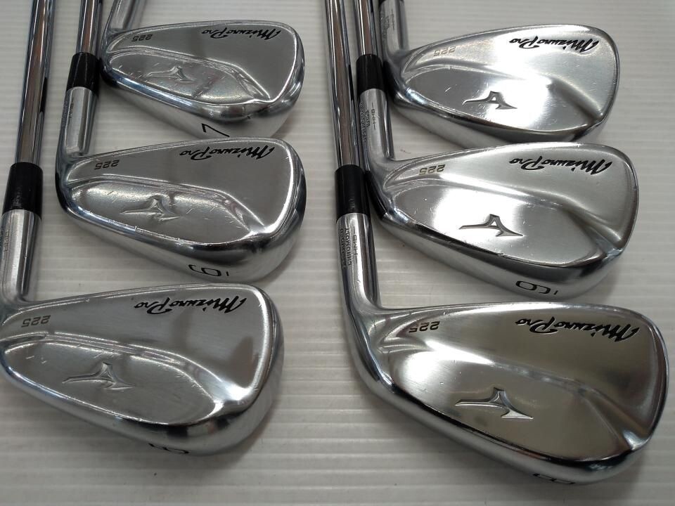 MIZUNO PRO 225 IRON SET 5I-PW 6PCS SET DYNAMIC GOLD105 S200