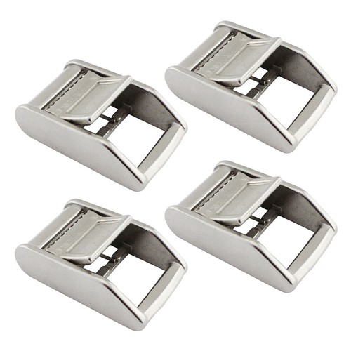 4 x Heavy Duty Stainless Steel Cam Buckle for Tie Down Strap 25mm / 1" - Picture 5 of 12