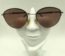 Vintage Rembrand Rem Madeline Iris Green Purple Oval Sunglasses FRAMES ONLY