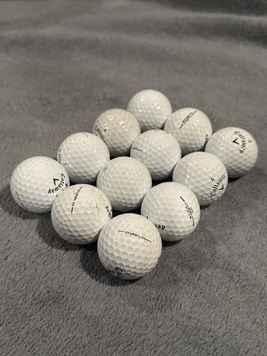 12 Callaway (Used) Golf Balls - Diablo - Diablo Tour - HX Diablo Tour 4A - Picture 4 of 4