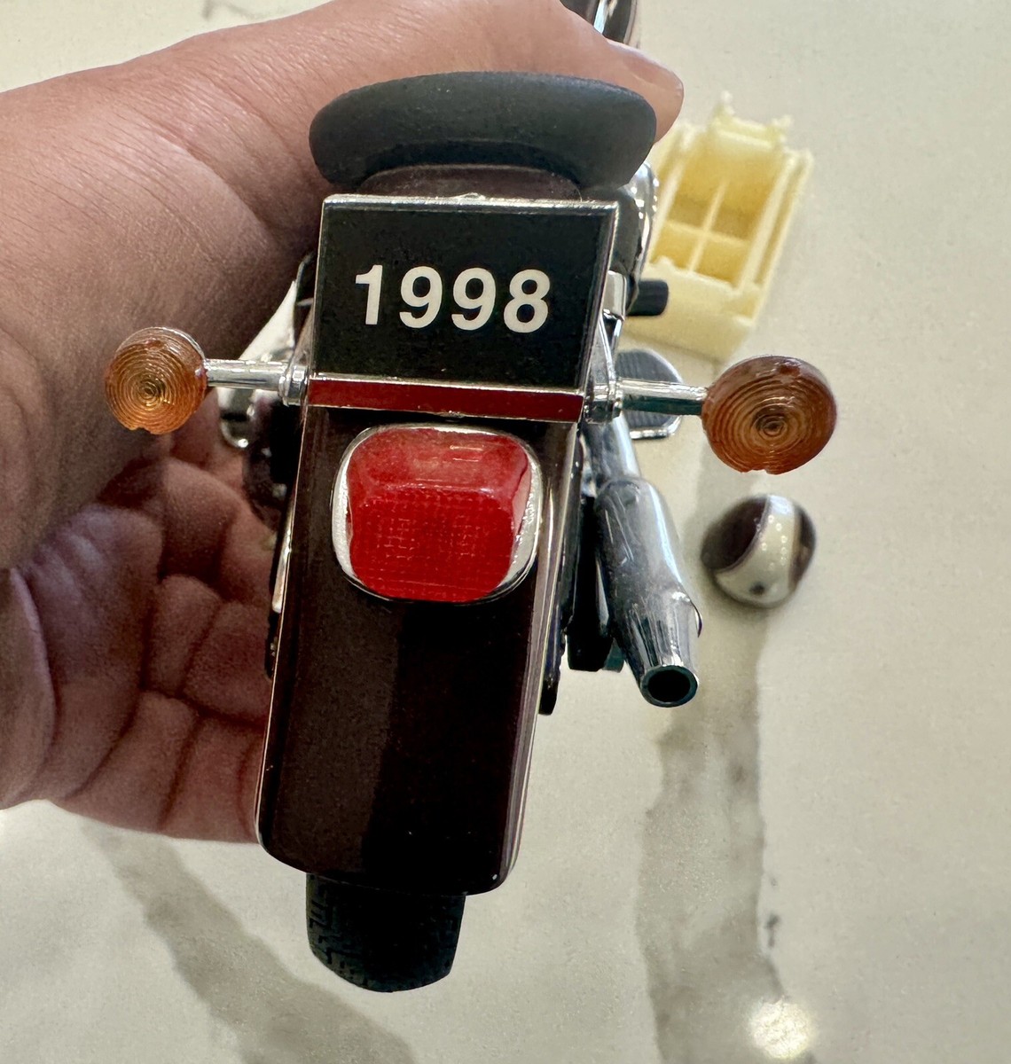 Franklin Mint 1998 Harley Davidson Fat Boy 95th Anniversary Franklin Mint 1998 Harley Davidson Fat Boy 95th Anniversary
