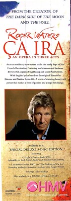 (MOJ10) ADVERT 11X4'' ROGER WATERS : CAIRA AN OPERA IN THREE ACTS