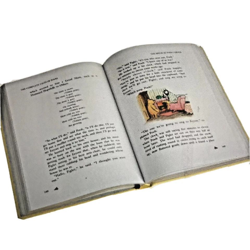 ❤️THE COMPLETE TALES OF WINNIE THE POOH Bonded Leather Collectible NEW - Image 3 of 3