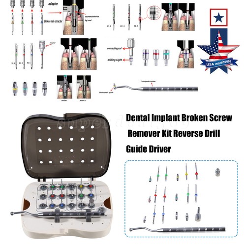 Broken Screw Removal Kit Implant Screw Remover Tool Universal NeoBiotech MX - Picture 9 of 24