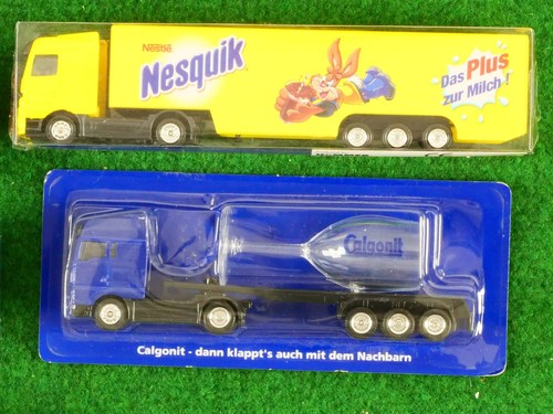 IN Set 9 Trucks Trailers Werbemodelle Nesquik among Others Mint! Ob 1704-07-69 - Picture 4 of 7