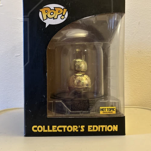 FUNKO POP! Star Wars BB-8 Gold Dome Collector Edition Hot Topic Exclusive