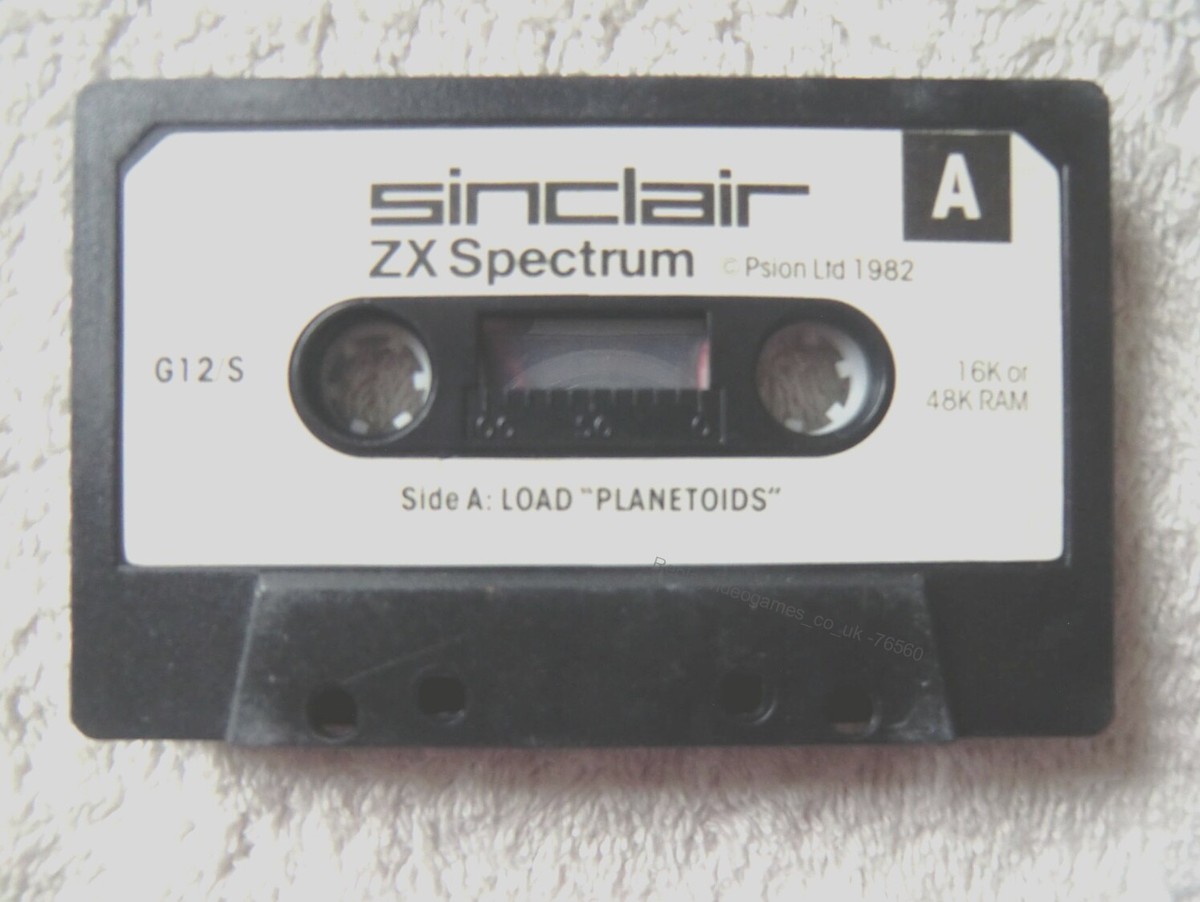 76560 Planetoids / Missile - Sinclair Spectrum 48K (1982) G12/S