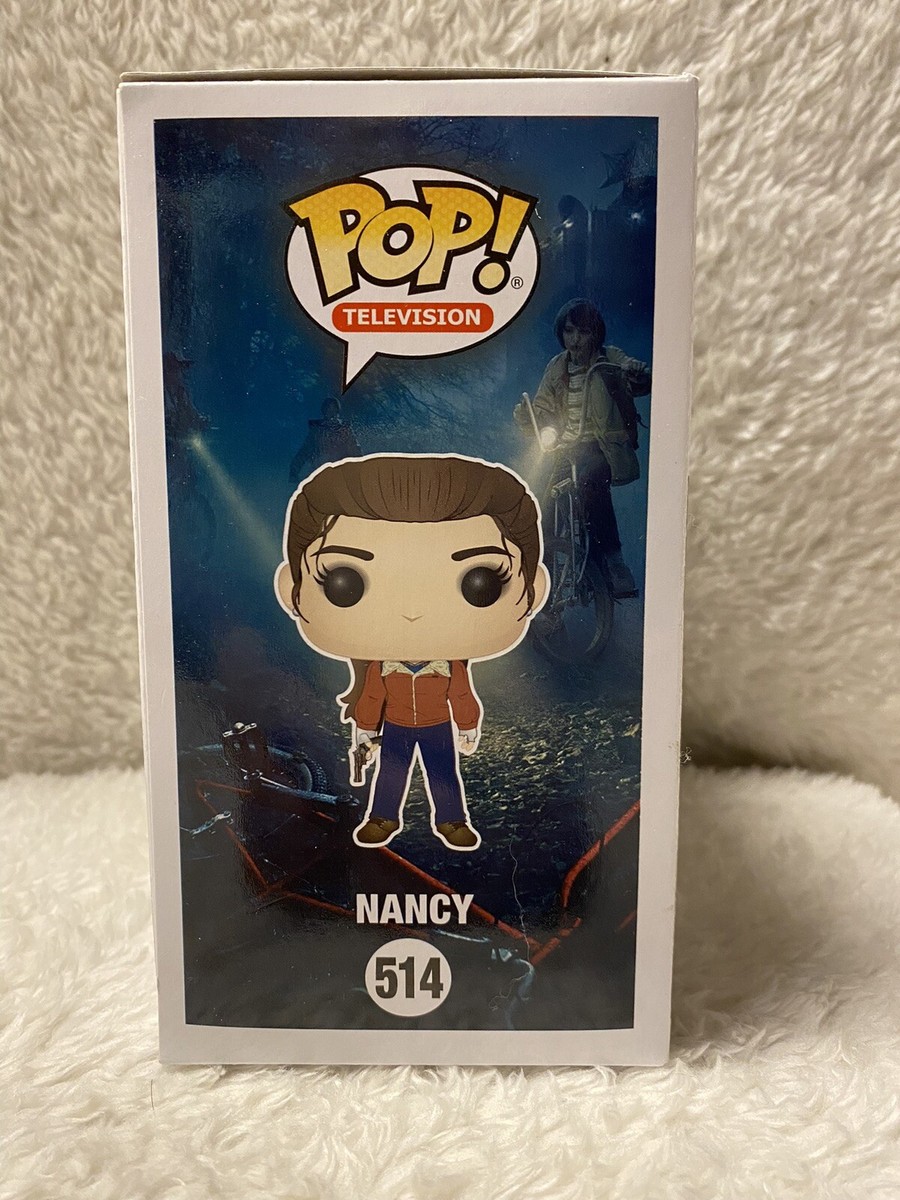 Funko POP! Television Stranger Things #514 NANCY (with Gun) New | eBay
