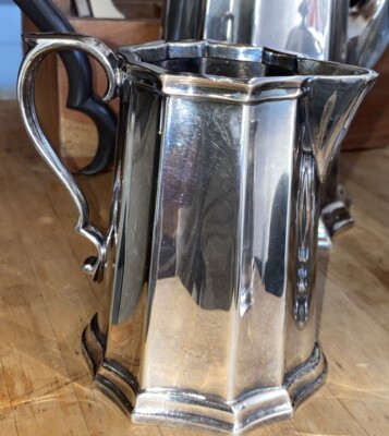 REED & BARTON ティーポット REED & BARTON JAMESTOWN SILVER PLATE TEAPOT 1800 CREAMER