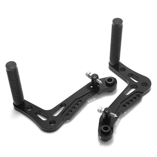 Universal Adjustable Racing for Go Kart Footpegs Foot Pedals Brake Accelerator - Picture 3 of 8