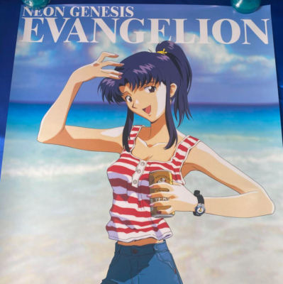 Neon Genesis Evangelion Eva Misato Katsuragi Poster B2 Anime
