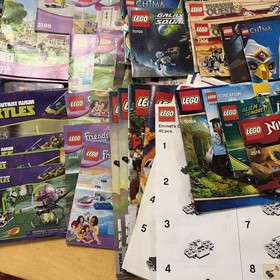 LEGO Instructions Manuals Various Bulk Lot - City Star Wars Heroes Turtles - 50+
