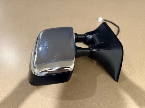 04-15 Nissan Titan Passenger Right Side View Power Mirror With Memory Chrome