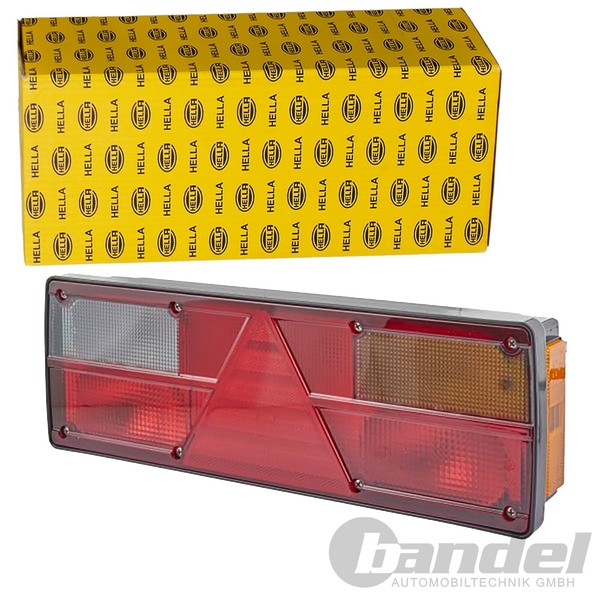 Hella 24V RÜCkleuchte Halogen GlÜHlampen Mehrfarbig Rechts 2VP 340 450-141-image