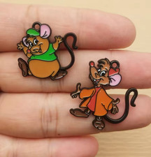 Lot Cartoon mouse Pendant DIY earring Necklace Jewelry Making 