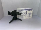 Vintage GI Joe Cobra Arah Flak Attack Cannon 1982 Complete w/ Blueprints