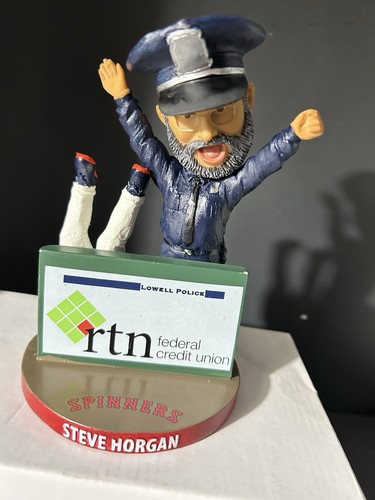 Steve Horgan Boston Red Sox Lowell Spinners Bullpen Cop SGA Bobblehead Sga Milb - Picture 11 of 17