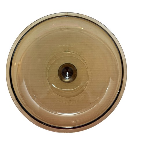 Corning Ware Amber Vision Horno Holandés Olla Stock Utensilios de Cocina 4.5 L / 5 Qt con Tapa EE. UU. - Imagen 10 de 11