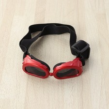 Set of Durable Dog Sunglasses Red Plastic Uv Protection Pet Supplies for Dogs